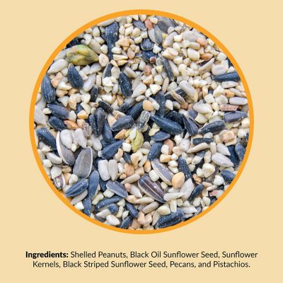 Image showing  Sunflower and Nut Premium Bird Food Mix for Chickadees, Nuthatches and Titmice, 20 lb.