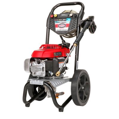 SIMPSON 2,800 PSI 2.3 GPM Gas Cold Water MegaShot Premium Pressure Washer with Honda GCV160 Engine, 12 in. Wheels