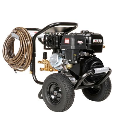 Image showing 5 th SIMPSON 4,400 PSI 4 GPM Gas Cold Water PowerShot Professional Pressure Washer, Triplex Plunger Pump, CRX420 Engine