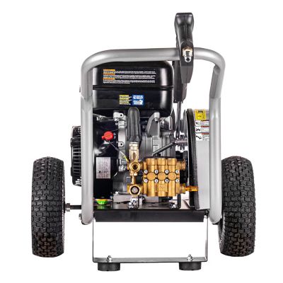 Image showing 6 th SIMPSON 4,400 PSI 4 GPM Gas Cold Water Blaster CRX420 Pressure Washer with Triplex Plunger Pump, 50 ft. Hose