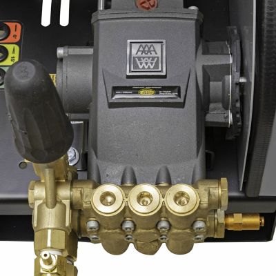 Image showing 7 th SIMPSON 4,400 PSI 4 GPM Gas Cold Water Blaster CRX420 Pressure Washer with Triplex Plunger Pump, 50 ft. Hose