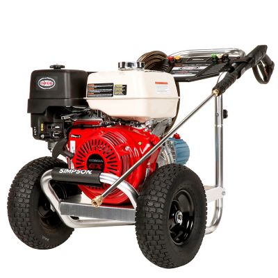 SIMPSON 4,200 PSI 4 GPM Gas Cold Water Aluminum Professional Pressure Washer, Honda GX390 Engine, 49-State