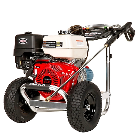 SIMPSON 4,200 PSI 4 GPM Gas Cold Water Aluminum Professional Pressure Washer, Honda GX390 Engine, 49-State