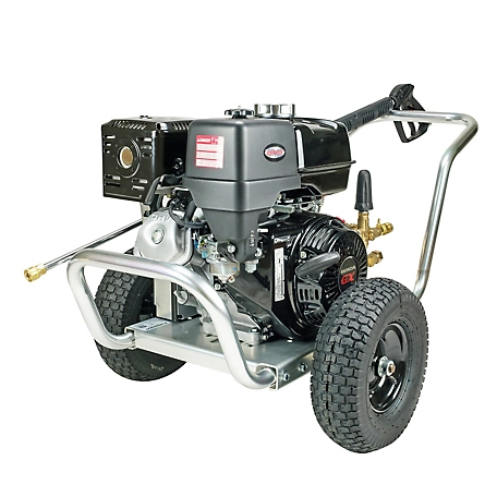 SIMPSON 4,200 PSI 4 GPM Gas Cold Water Aluminum Water Blaster Professional Pressure Washer, Honda GX390 Engine, 49-State