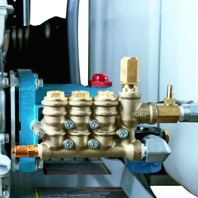 Image showing 6 th SIMPSON 3,200 PSI 2.8 GPM Gas Cold Water Pressure Washer with CAT Triplex Plunger Pump, Honda GX200 Engine, 50 ft. Hose