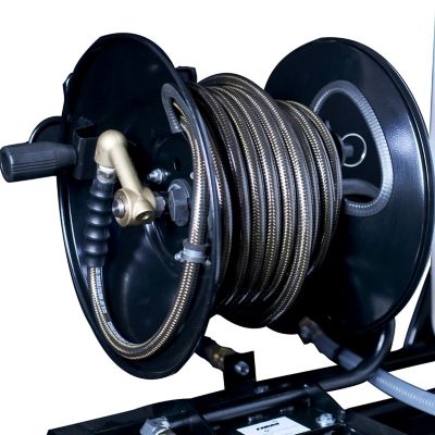 Image showing 7 th SIMPSON 3,200 PSI 2.8 GPM Gas Cold Water Pressure Washer with CAT Triplex Plunger Pump, Honda GX200 Engine, 50 ft. Hose