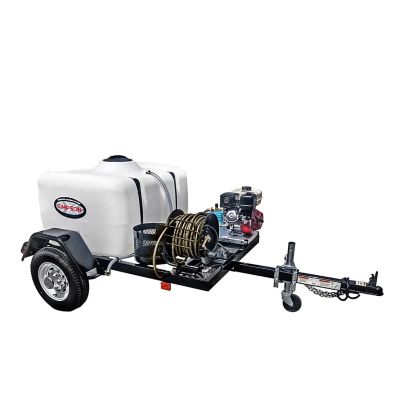 SIMPSON 3,800 PSI 3.5 GPM Gas Cold Water Pressure Washer with CAT Triplex Plunger Pump, Honda GX270 Engine, 49-State