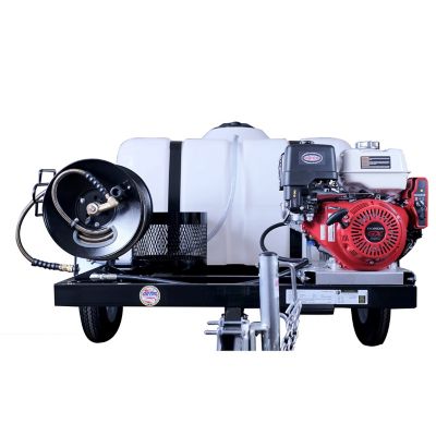 Image showing  4,200 PSI 4 GPM Gas Cold Water Pressure Washer with CAT Triplex Plunger Pump, Honda GX390 Engine, 49-State, 95003