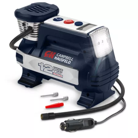 Campbell Hausfeld 12V Digital Inflator with Auto-Off Safety Light and Accessories Tire Inflators