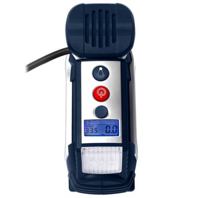 Image showing  12V Digital Inflator with Auto Shut-Off Safety Light and Accessories