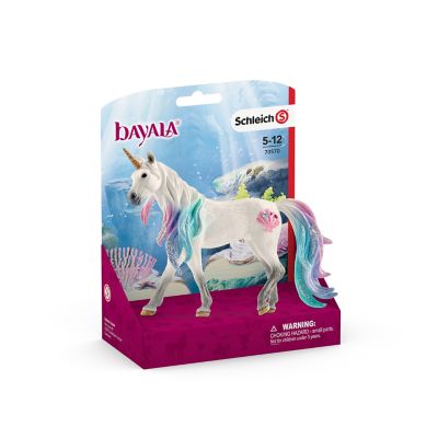 Image showing 5 th Schleich Sea Unicorn Mare Toy Figurine