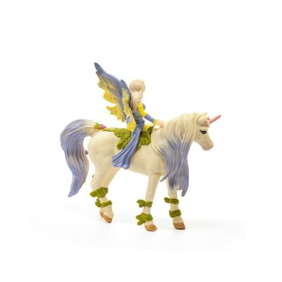 Image showing  Fairy Sera with Blossom Unicorn Toy Figurine