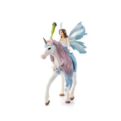 Image showing  Fairy Eyela with Princess Unicorn Toy Figurine