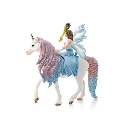 Image showing  Fairy Eyela with Princess Unicorn Toy Figurine