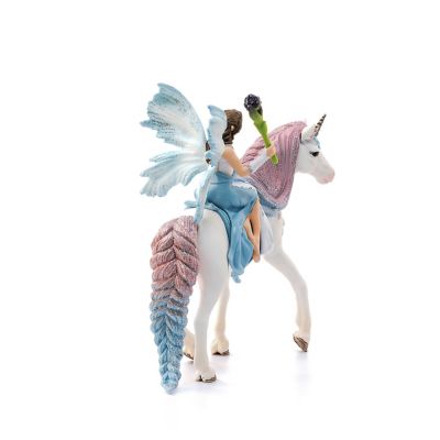 Image showing  Fairy Eyela with Princess Unicorn Toy Figurine