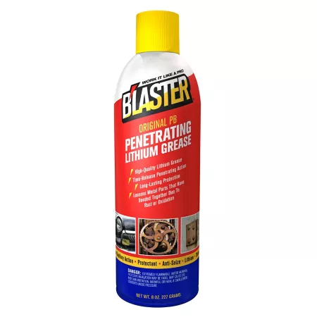 B'laster 8 oz Lithium penetrating grease Automotive Grease