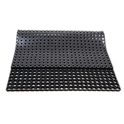 RUBBER RING MAT HEAVY DUTY GARAGE STABLE PLAY AREA ENTRANCE 1M X 1.5M 16 OR 22MM 