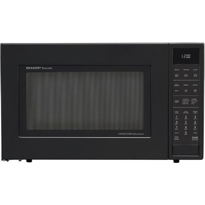 Sharp 1.5-Cu. Ft. 900W Convection Microwave Oven, Black Super Nice Microwave Convection Oven