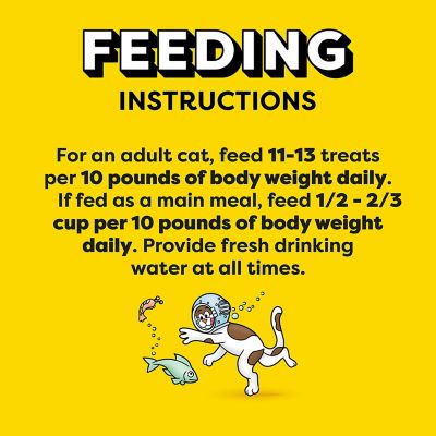 Image showing 7 th Temptations Classic Seafood Medley Flavor Crunchy and Soft Cat Treats, 30 oz.
