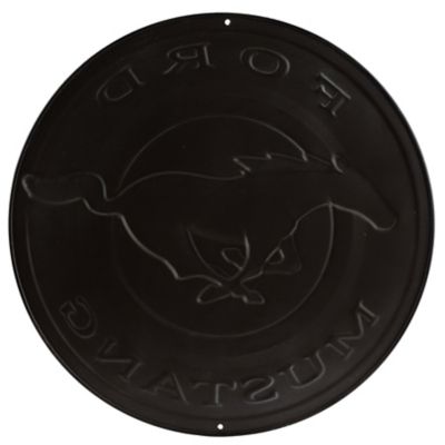 Image showing  Ford Mustang Round Embossed Tin Sign