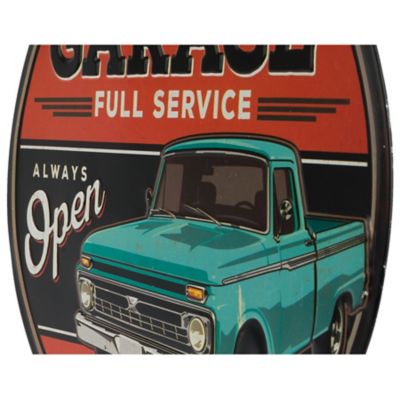 Image showing  Farmall Quality Tractors Embossed Tin Linked Sign, 12 in. x 12 in.
