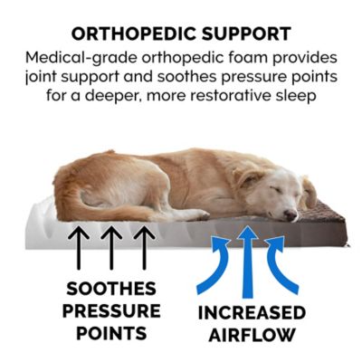 Image showing  Ultra Plush Deluxe Orthopedic Mattress Pet Bed