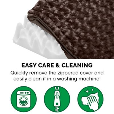 Image showing 6 th FurHaven Ultra Plush Deluxe Orthopedic Mattress Pet Bed