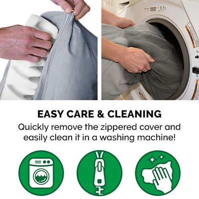 Image showing 8 th FurHaven Plush and Suede Orthopedic Sofa Dog Bed, 45536089P