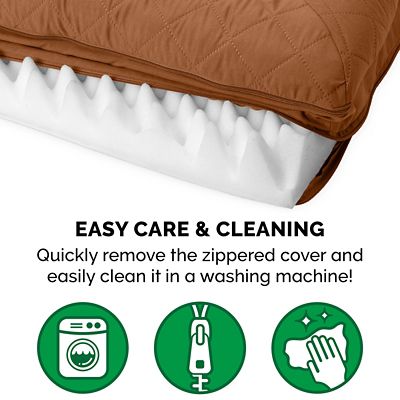 Image showing  Quilted Orthopedic Sofa Dog Bed