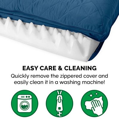 Image showing  Quilted Orthopedic Sofa Dog Bed