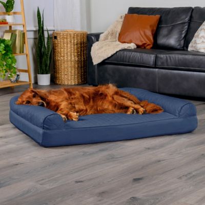 Image showing 6 th FurHaven Quilted Orthopedic Sofa Dog Bed
