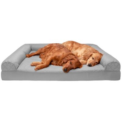 Image showing  Quilted Orthopedic Sofa Dog Bed