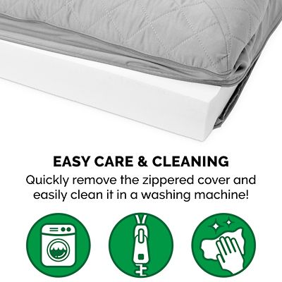 Image showing  Quilted Orthopedic Sofa Dog Bed