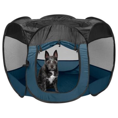 Image showing  Indoor/Outdoor Portable Mesh Pet Play Pen