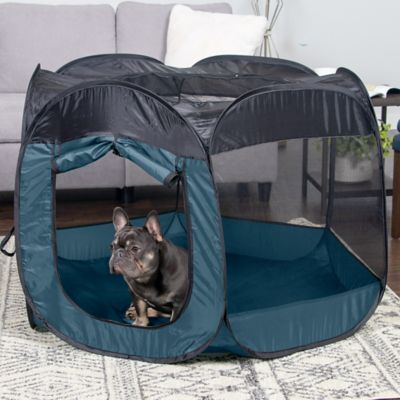 Image showing  Indoor/Outdoor Portable Mesh Pet Play Pen