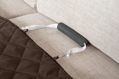 Image showing 8 th FurHaven Chair Slipcover Water-Resistant Reversible Two-Tone Furniture Protector Cover, Espresso/Clay, Chair