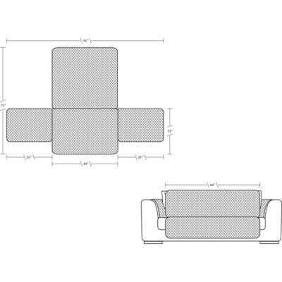 Image showing  Reversible Loveseat Protector