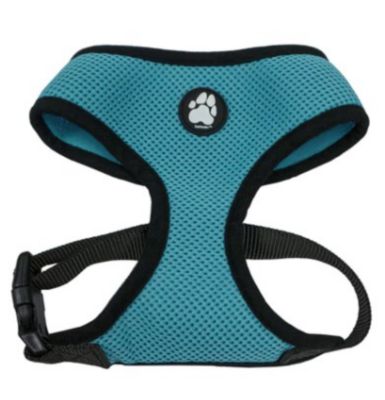 Image showing  Soft and Comfy Mesh Dog Harness, Lagoon