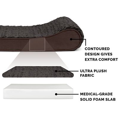 Image showing  Ultra Plush Luxe Lounger Orthopedic Pet Bed