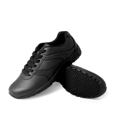 womens black non slip tennis shoes