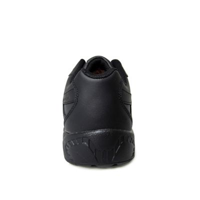 Image showing 4 th Genuine Grip Men's 1010 Leather Jogger Slip-Resistant Work Shoes, Black