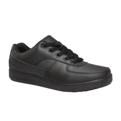 mens black non slip work shoes