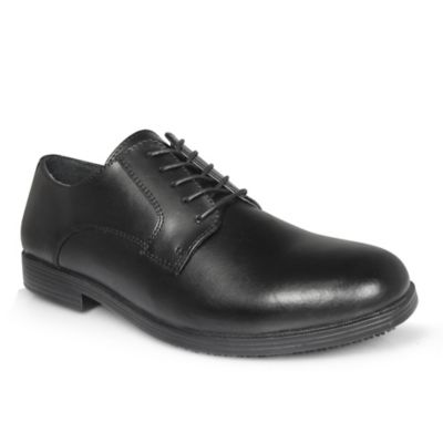 Genuine Grip Men's 9540 Oxfords Dress Non-Slip Work Shoes, 11 W,Black ...