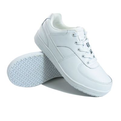 Genuine Grip Women's 215 Athletic Non-Slip Work Shoes White