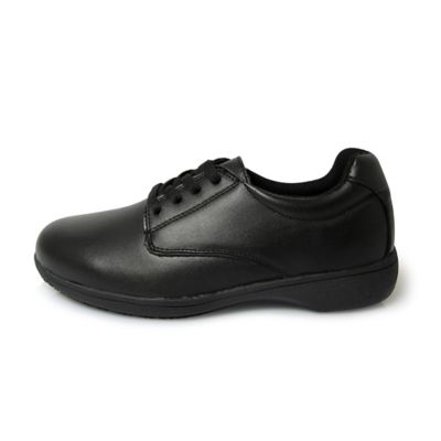 Image showing 2 th Genuine Grip 420 Comfort Oxfords Non-Slip Work Shoes, Black