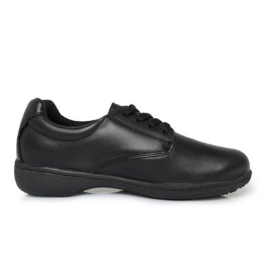 Image showing 4 th Genuine Grip 420 Comfort Oxfords Non-Slip Work Shoes, Black