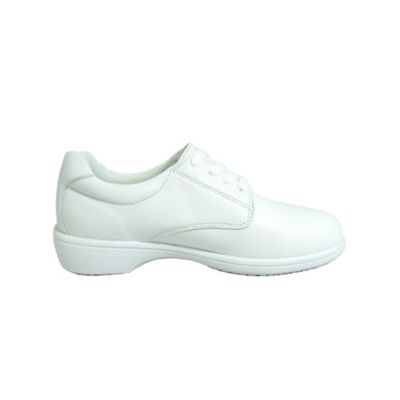 Image showing 4 th Genuine Grip 425 Comfort Oxfords Non-Slip Work Shoes, White