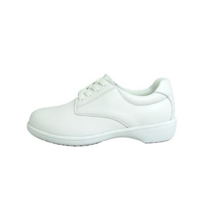 Image showing  425 Comfort Oxfords Non-Slip Work Shoes, White