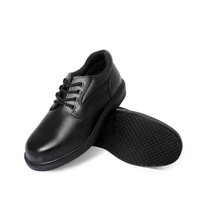 womens black non skid work shoes