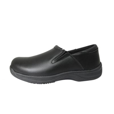 Image showing  Men's 4700 Slip-On Non-Slip Work Shoes, Black